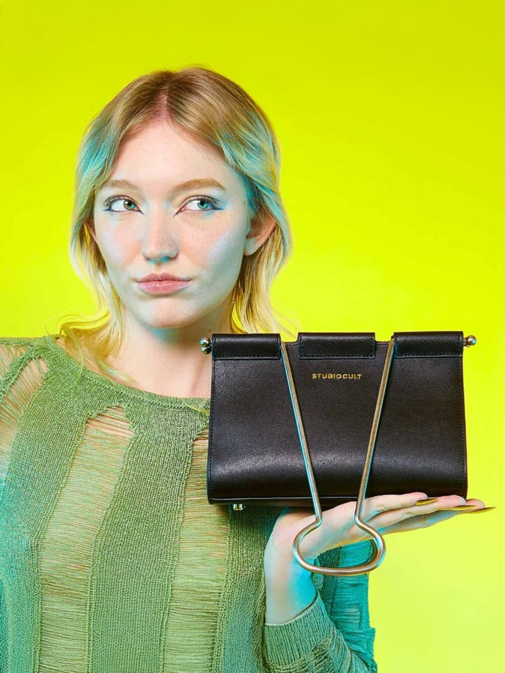 STUDIOCULT Binder Clip Bag Purse